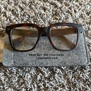Look Optic Tortoise Shell Glasses